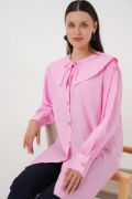 Bebe Yaka Uzun Tunik 5967 - Pembe resmi